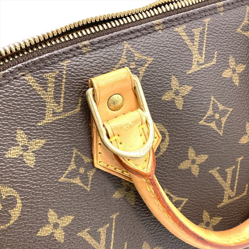 Louis Vuitton Alma PM Handbag Monogram Canvas Brown Gold Hardware Ba0054 — view 7