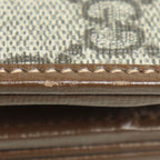 Gucci Horsebit 1955 Card Case Wallet Bifold Beige Ebony 92 tcg — view 6