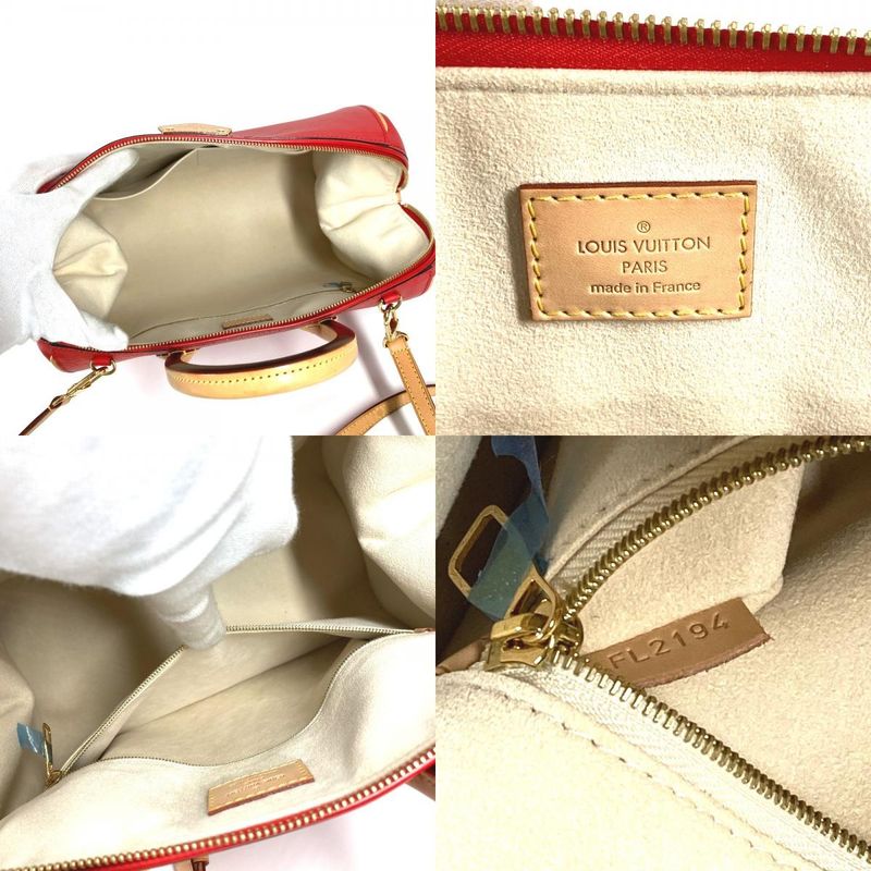 Louis Vuitton Handbag Doc PM Epi Leather Red — view 8