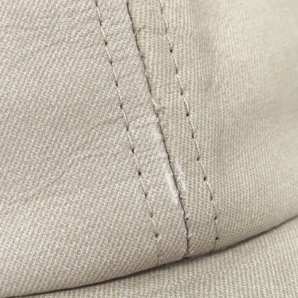 Bottega Veneta Cap Chino Print Nubuckles Cles Leather Light Beige S Hat — view 6