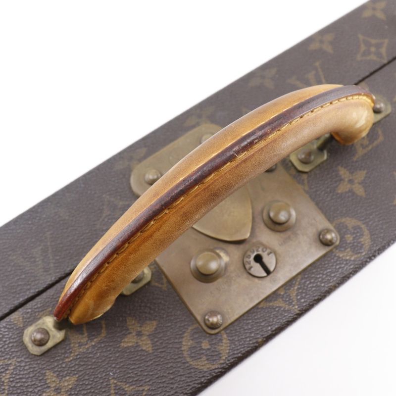 Louis Vuitton President Vintage Attache Case Monogram Canvas Brown — view 5