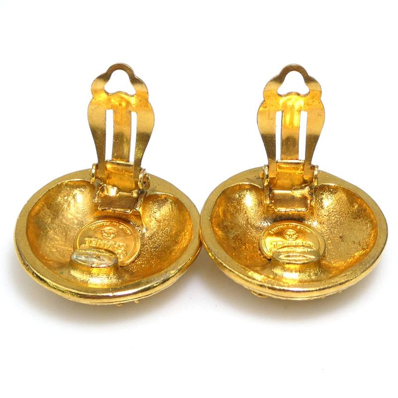 Chanel Earrings Logo — view 6