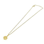 Christian Dior GP Emblem Logo Necklace Gold — view 4