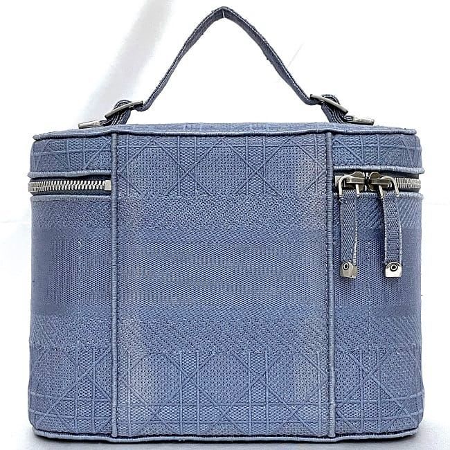 Christian Dior Handbag Vanity Bag Light Blue — view 3