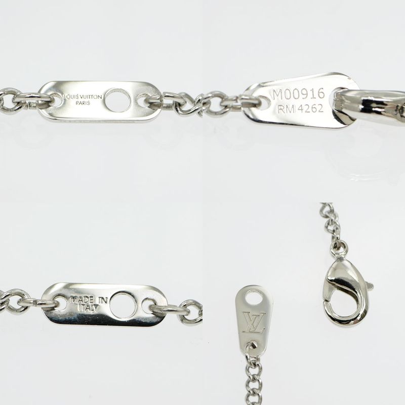 Louis Vuitton Necklace Twisted Flower Pendant Accessory — view 8