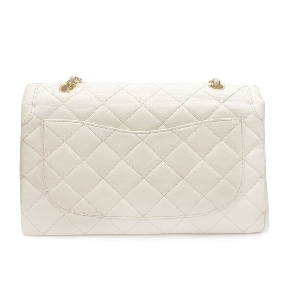Chanel CC 24K Paris Limited Double Flap Bag Lambskin Quilted Chain — view 7