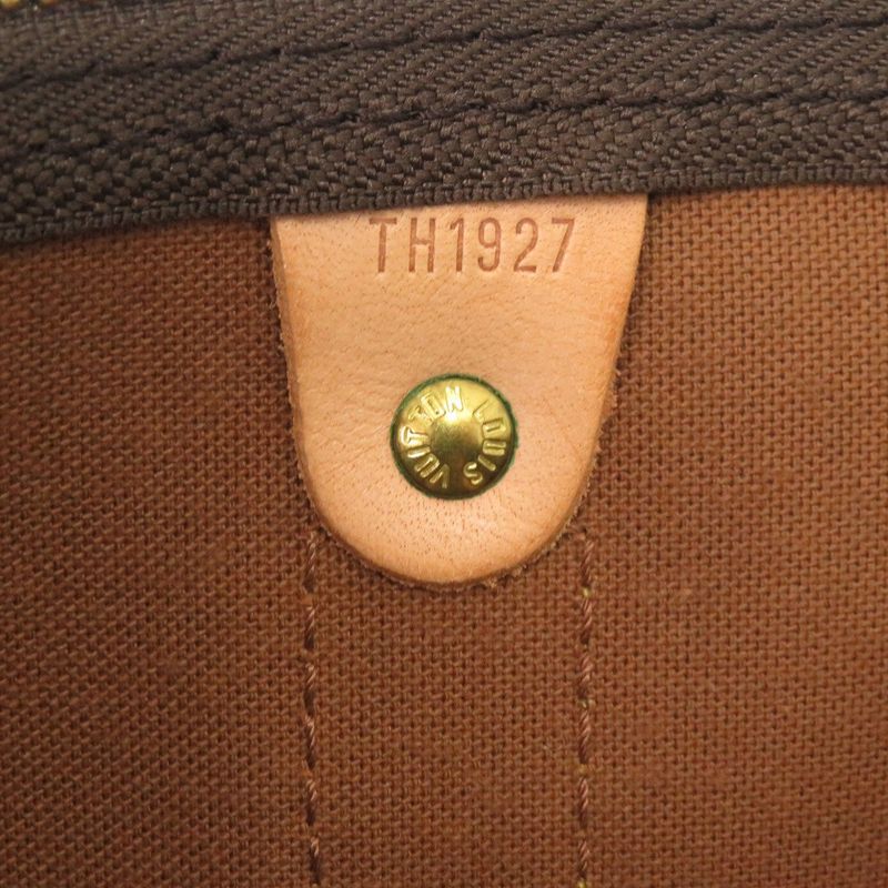 Louis Vuitton Keepall Bandouliere 60 Monogram Canvas Brown — view 7