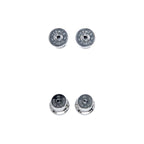 Hermes Earrings Pop Ash Mini H Pair Framboise Silver Color Jewelry — view 8