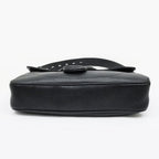 Gucci Aphrodite Black Shoulder Bag Cuff Leather — view 4