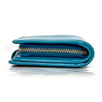Prada Bifold Wallet Light Blue Saffiano — view 2