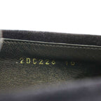 Prada Logo Plate Suede Leather Square Toe Loafer Shoes 2 Dc226 Navy 10 — view 6