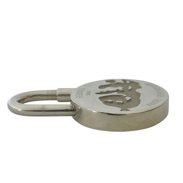 Hermes Cadenas Mediterranean 2003 Annee Mediterranee Padlock Charm Small Logo — view 3