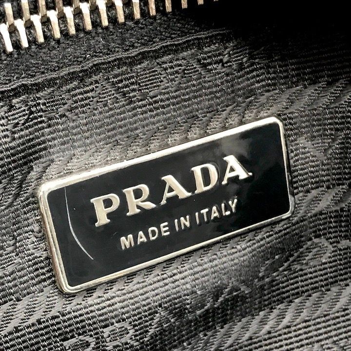 Prada Nylon Tessuto Saffiano Tote Black — view 8