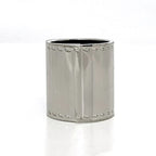 Hermes Scarf Ring Silver Saddle — view 5