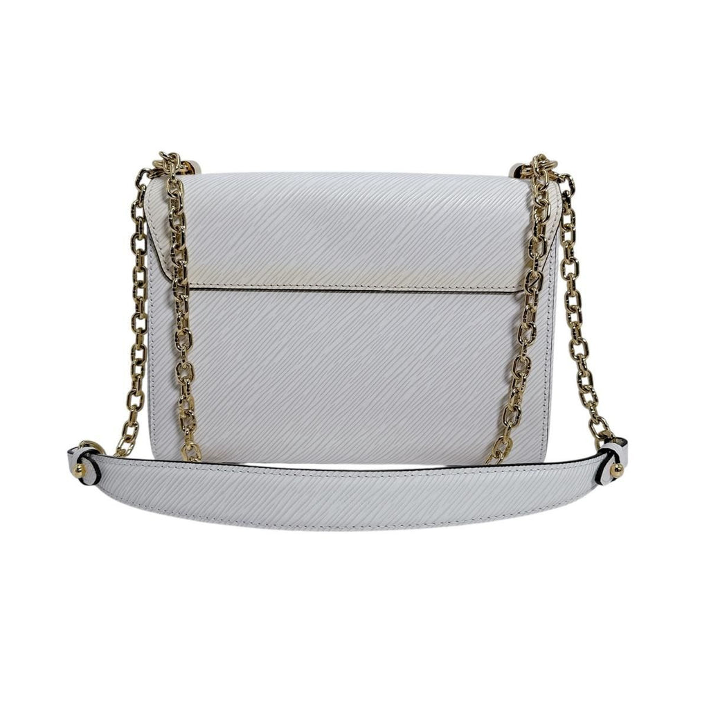 Louis Vuitton Epi Leather Twist MM Bron Shoulder Bag White — view 3