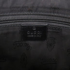 Gucci Imprime Leather Black Shoulder Bag 1317 — view 7