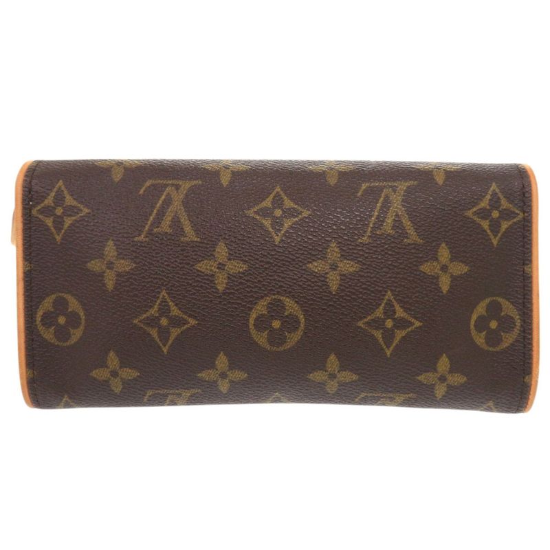 Louis Vuitton Pochette Twin PM Monogram Brown Shoulder Bag 1056 — view 2