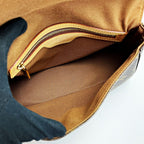 Louis Vuitton Monogram Mini Looping Brown Handbag Gold Hardware — view 3