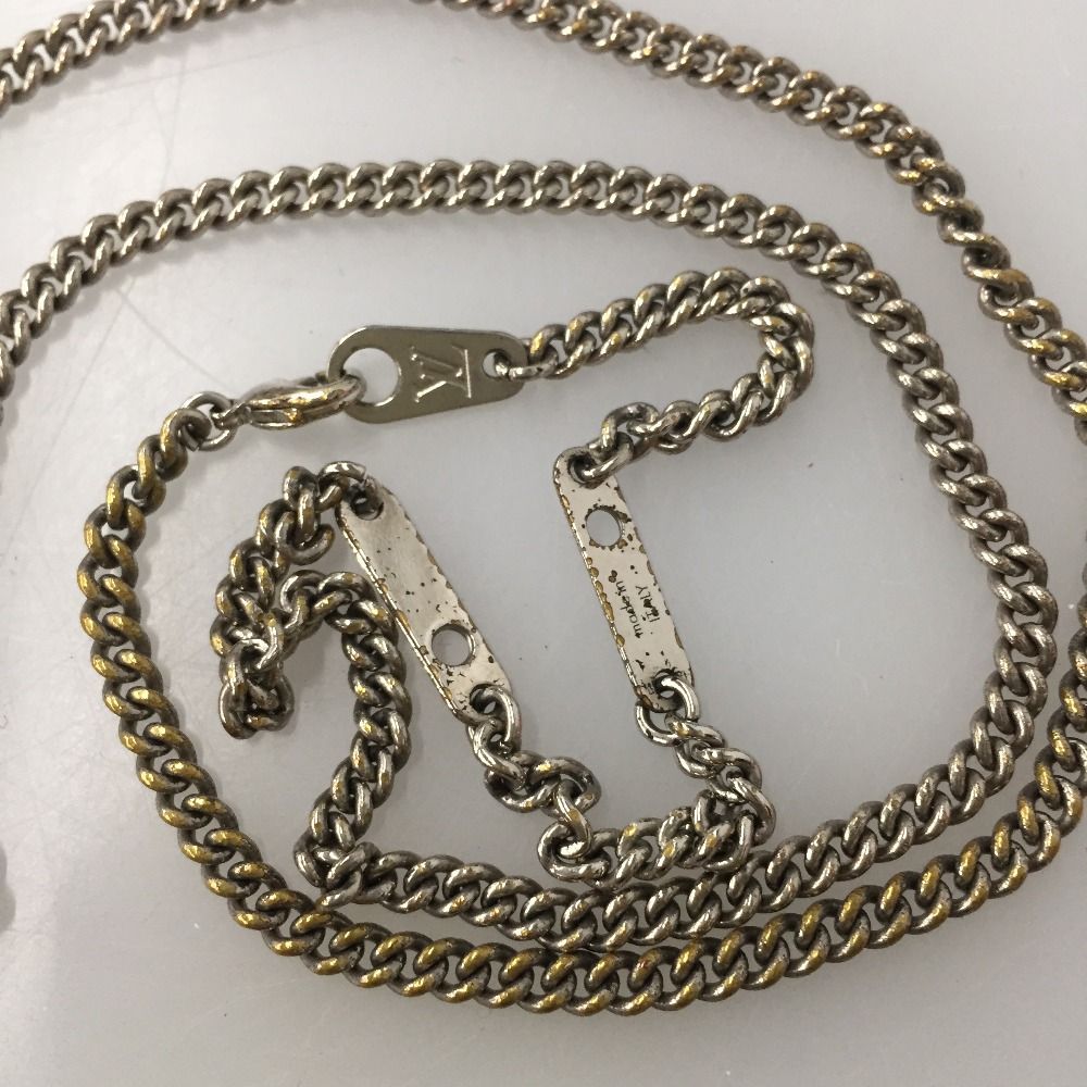 Louis Vuitton Necklace Plaque Monogram Eclipse Di1107 — view 7