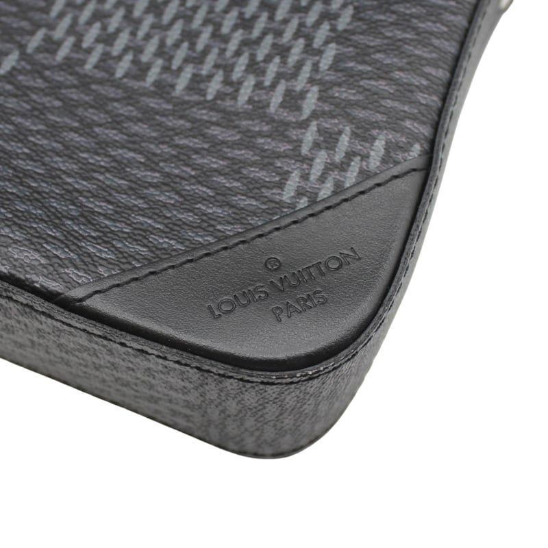 Louis Vuitton Damier Graphite Trio Messenger Shoulder Bag — view 9