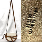 Loewe Shoulder Bag Gate Small Brown Natural White — view 9