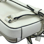 Prada 2 Vz039 Shoulder Bag Body Mini Triangle Logo Leather White — view 4