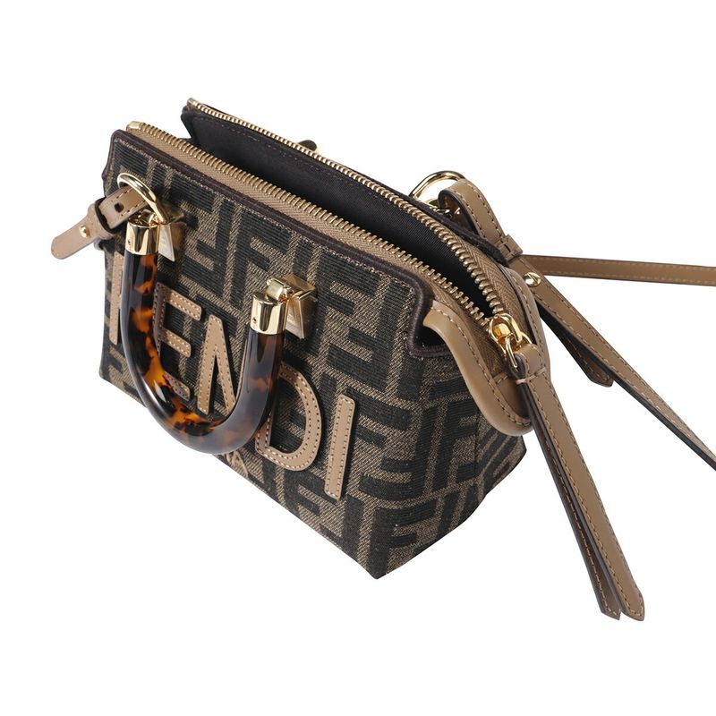 Fendi Shoulder Bag by the Way Brown — view 4