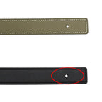 Hermes Elitage Belt 80 cm Black Etoupe Silver Hardware — view 5