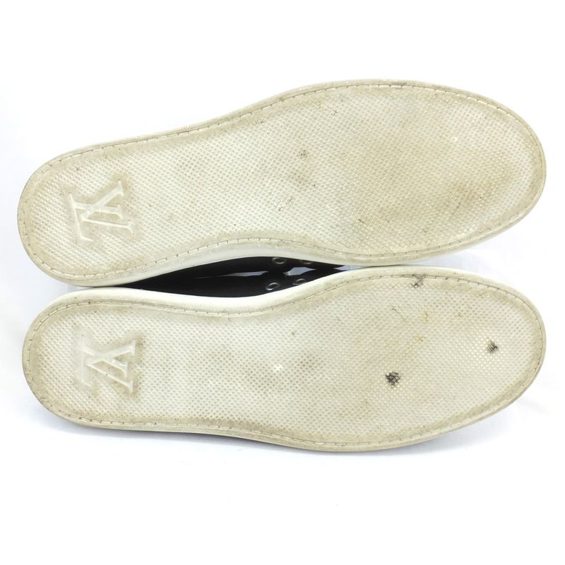 Louis Vuitton Low Cut Sneakers Black Size 7.5 — view 5