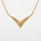 Christian Dior Necklace GP With Rhinestones — view 3