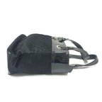 Chanel Tote Bag CC Paris Biarritz PM Enamel Black — view 4