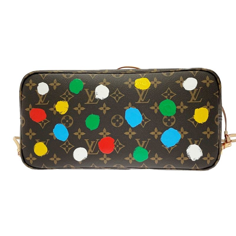 Louis Vuitton Monogram Yayoi Kusama Neverfull MM — view 6