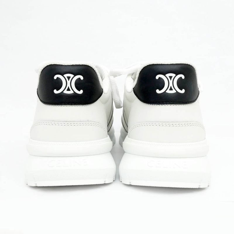Celine Sneakers White Black 35929 Size 39 Shoes — view 5