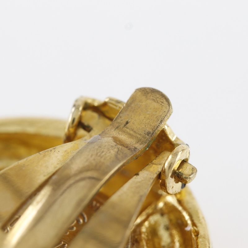 Chanel Gold Plated 20.3 g Earrings — view 7