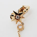 Dior Etoile Des Vins Single Earrings 18K Pink Gold Diamond — view 5