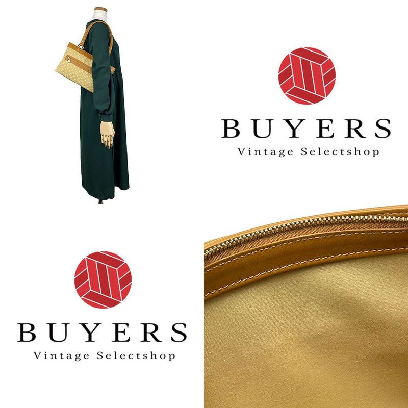 Louis Vuitton Tote Bag Lucille Monogram Mini Beigecanvasscuff Leather — view 8