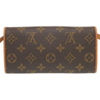 Louis Vuitton Pochette Twin PM Monogram Shoulder Bag 1441 — view 2