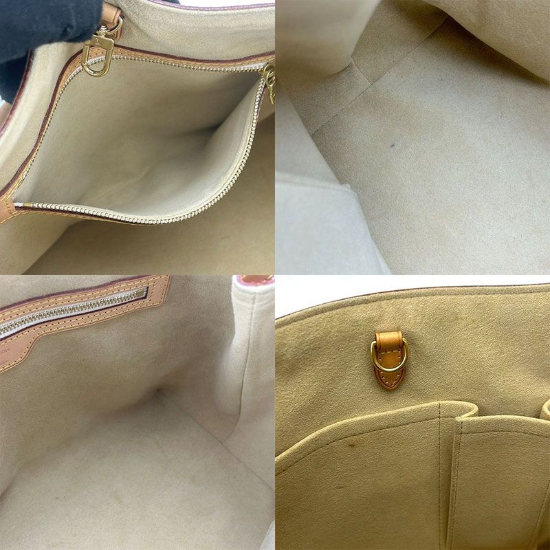 Louis Vuitton Tote Hampstead PM Damier Azur Gold Hardware — view 7
