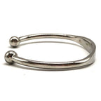 Louis Vuitton Jonk Monogram Bangle Bracelet Accessory Silver — view 5