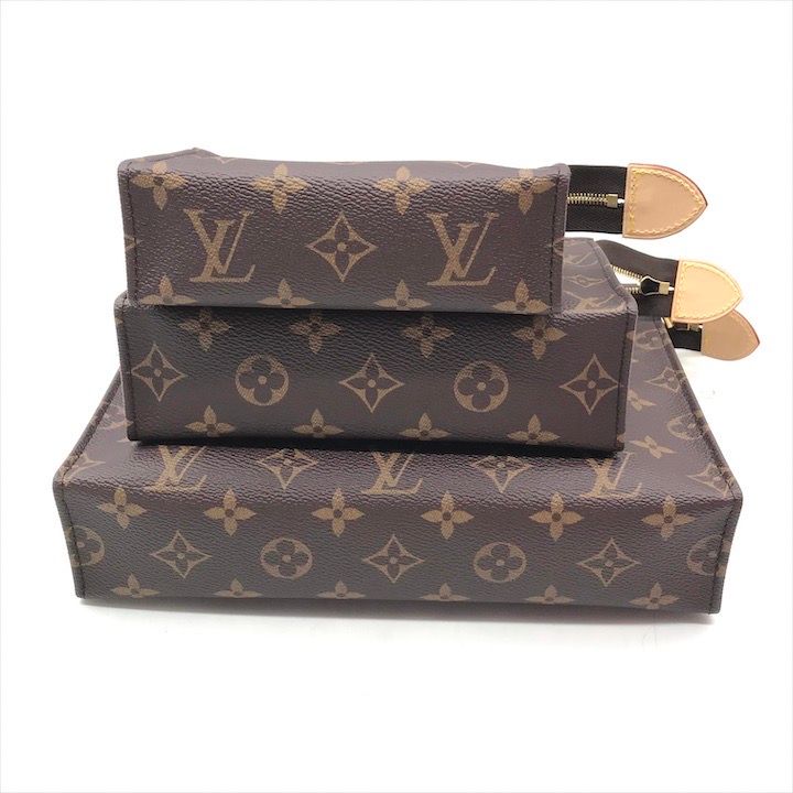 Louis Vuitton Takashi Murakami Collaboration Monogram Trio Poche Toilette Pouch — view 5