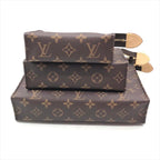 Louis Vuitton Takashi Murakami Collaboration Monogram Trio Poche Toilette Pouch — view 5