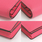 Hermes Bearn Souffle Rose Azare Vaux-epson Silver Hardware — view 6