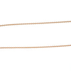 Hermes Necklace Mini Maillon PM Brown Marron Glace R Chaine D'ancre — view 9
