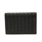 Bottega Veneta Intrecciato Wallet Card Case Brown — view 3