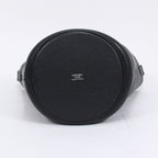 Hermes Mangeoire PM Taurillon Leather Black Handbag Silver — view 4