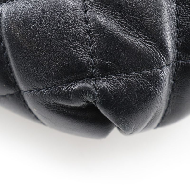 Chanel Quilted Belt Bag Uniform Lambskin Black Waist — view 5