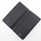 Louis Vuitton Portefeuille Brazza Taiga Noir Black Ta0138 Long — view 5