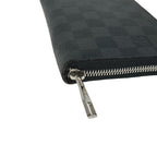 Louis Vuitton Damier Graphite Round Zipper Zippy Organizer Long Wallet — view 8