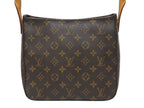 Louis Vuitton Looping MM Bag Monogram Leather Brown Gold — view 3