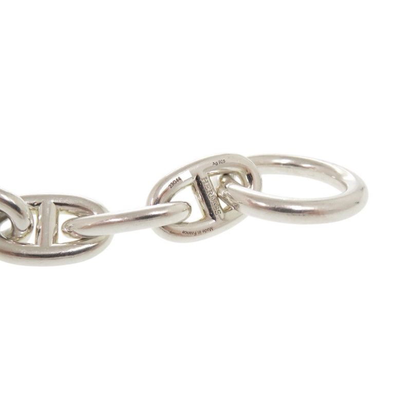 Hermes Chaine D'ancre MM 14 Frames Silver 925 Bracelet 0503 — view 5